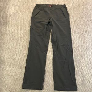 Womens The North Face gray pants.
